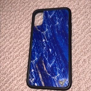 Blue Marble Wildflower Case